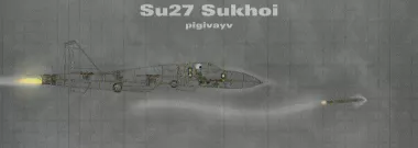 Fighter Su-27 "Sukhoi"