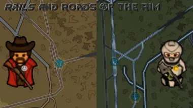 Rails and Roads of the Rim