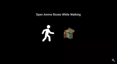 Open Ammo Boxes While Walking