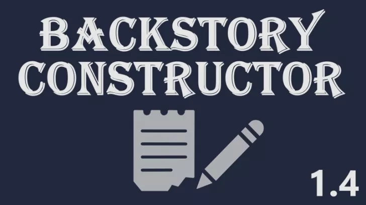 Backstory Constructor