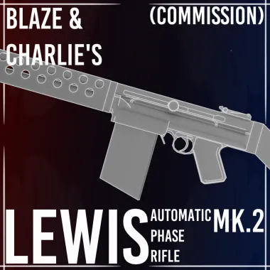 Blaze's Lewis A.P.R Mk.2 - Dieselpunk FAL