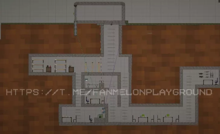 Large underground bunker