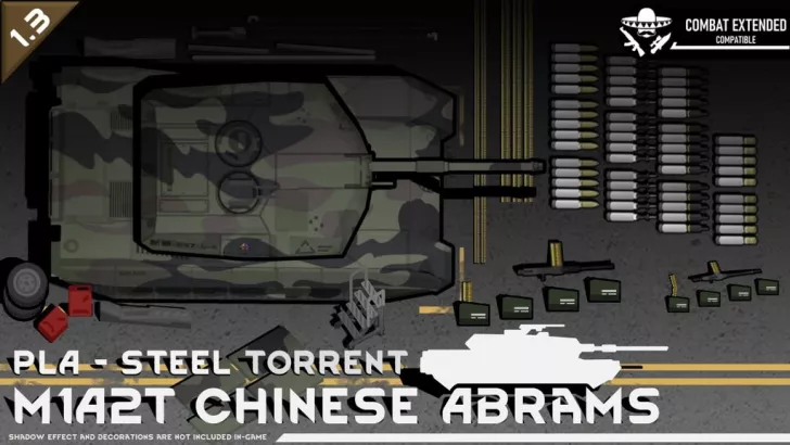 Steel Torrent addon - M1A2T Chinese Abrams