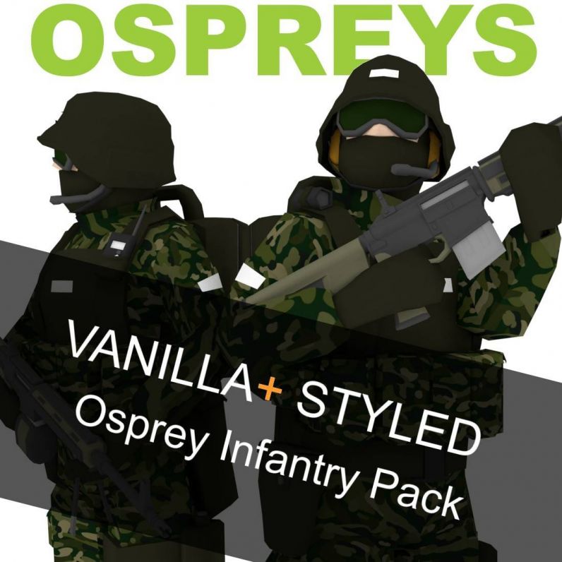 Osprey Infantry — Vanilla+ Styled Skins