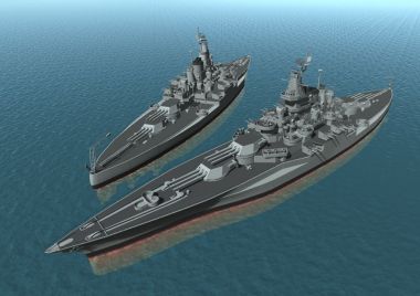 (COMMISSION) Battleship Tennessee 0