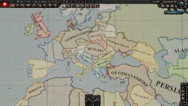 Kaiserreich style map 0
