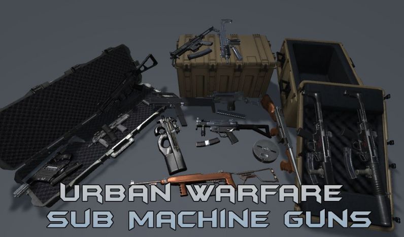 Urban Warfare: Sub Machine Guns