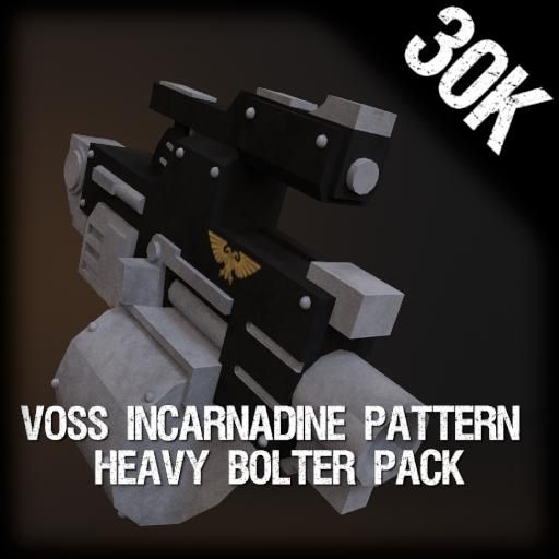 Voss-Incarnadine Pattern Heavy Bolter Pack