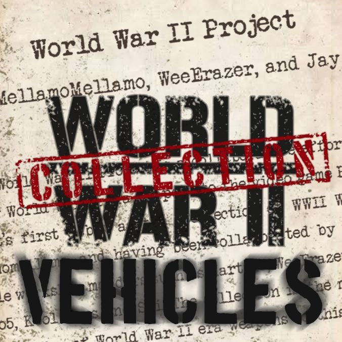 Collection of WW2 Vehicles