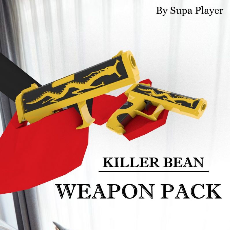 Killer Bean Weapon Pack
