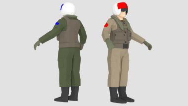 Three Kinds of Aces - Generic Pilot Skins 3