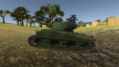M4A3 (105) Sherman tank 1