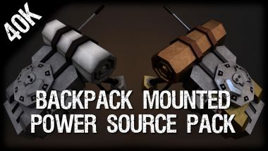 Backpack Mounted Power Source Pack 0