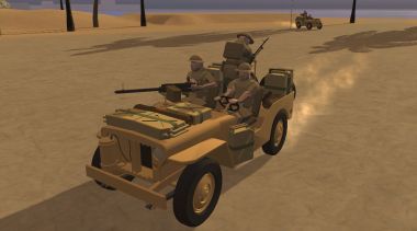 SAS / LRDG Jeep Willys MB 0