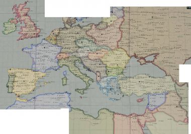 Kaiserreich style map 2