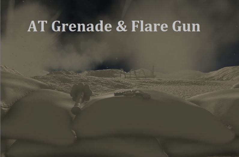 Commission - AT Grenade & Flare Gun
