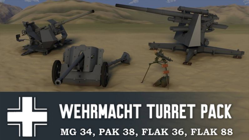 [WW2 Collection] Wehrmacht Turret Pack