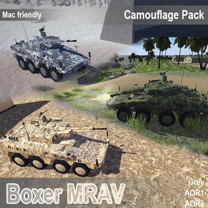 Boxer MRAV Camouflage Pack