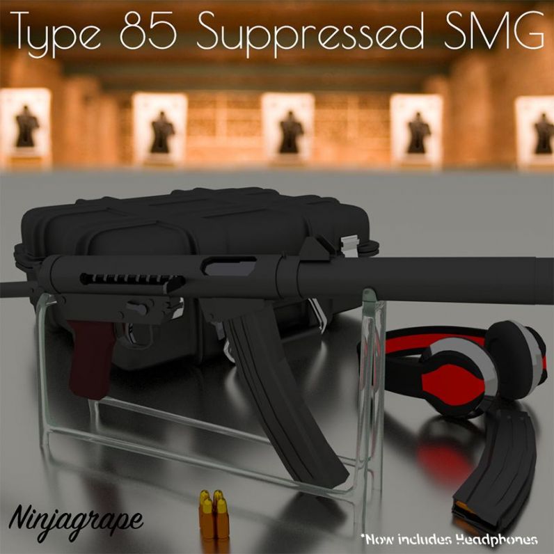 Type 85 Suppressed Submachine Gun