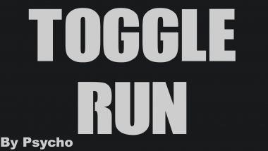 Toggle Run