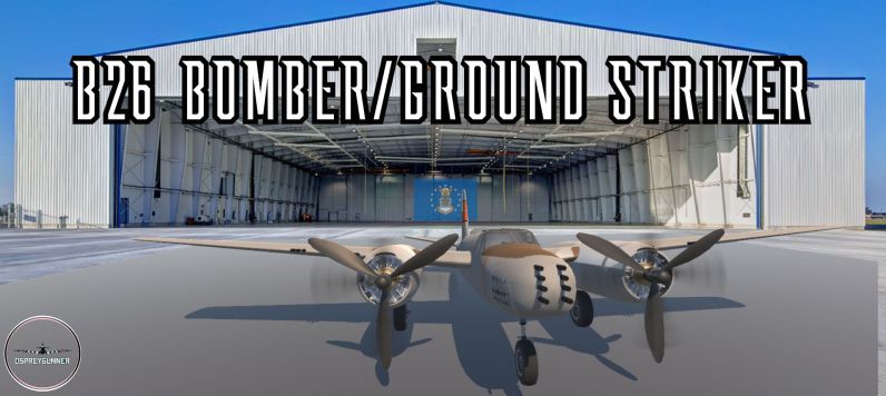 B-26 (DA26) BOMBER/GROUNDSTRIKER