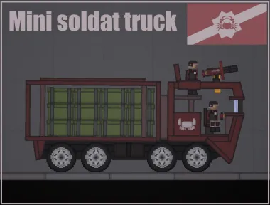 Mini soldat truck - (Crab)