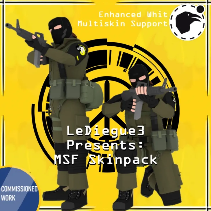 [PEACE WALKER] MSF Skinpack