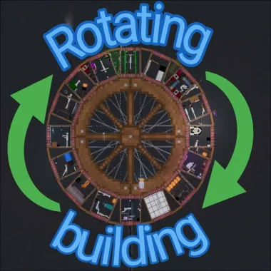 Rotating round building [Destructible]