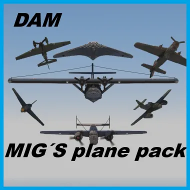 (DAM)MIG's Planes pack