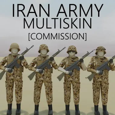 Iran Army Multiskin [COMMISSION]