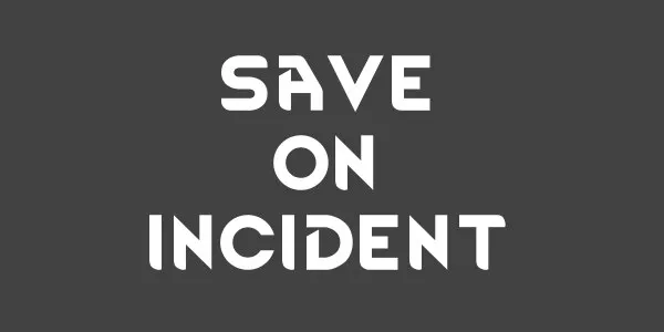 Save On Incident