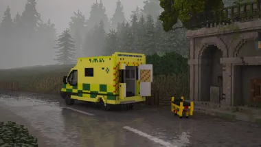 British Merecedes Sprinter Ambulance 2