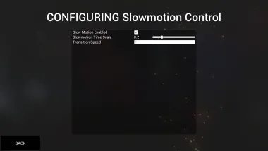 Slowmotion Control 0