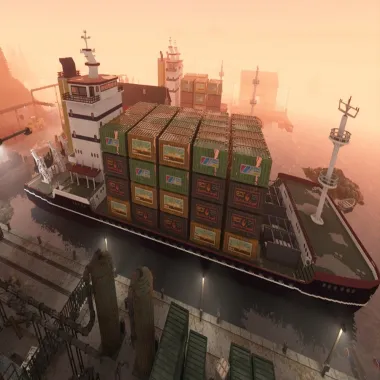 Spawnable Container Cargo Ship