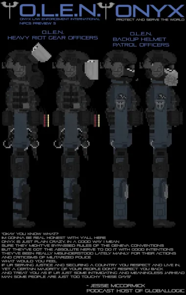 To serve and protect - N0REEs OLEN Private Police Force 6
