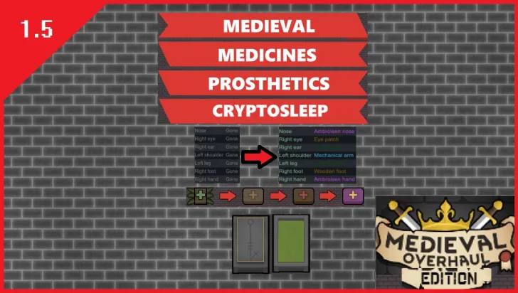 Medieval Medicines Medieval Overhaul Edition