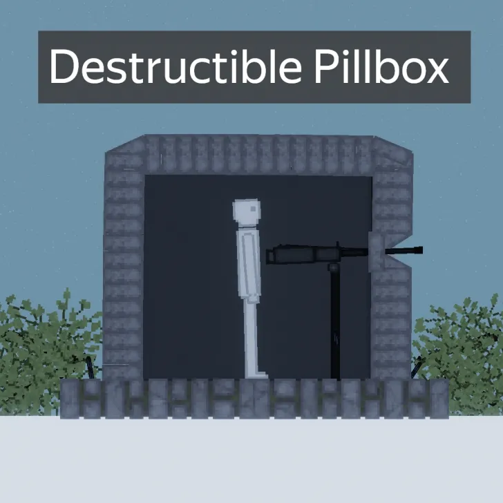 Destructible Pillbox