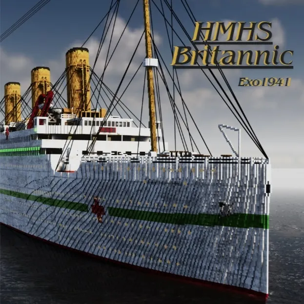 Drivable HMHS Britannic