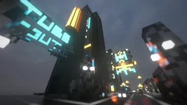 Cyberpunk Mini City. (Complete) 3