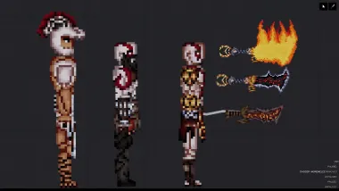 God of war; With Abilites and Powers 3