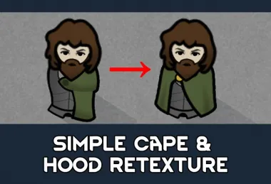 Simple Cape and Hood Retexture 1