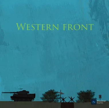 Western front map