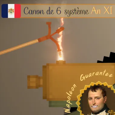 Canon de 6 système An XI (6 Pound Cannon)