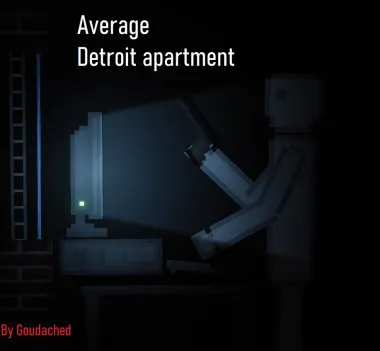 Average apartment in Detroit