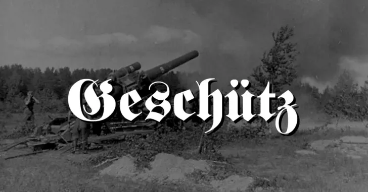 Geschütz