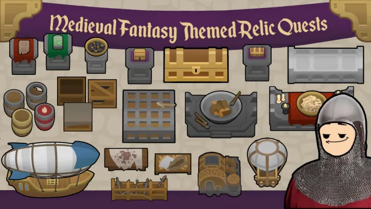 Medieval Fantasy Themed Relic Quests