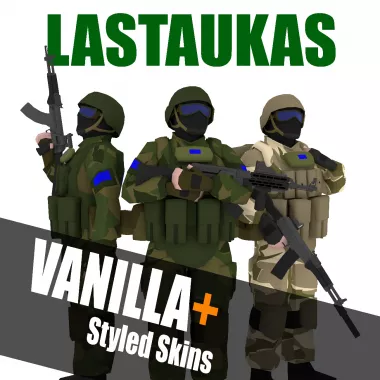 Lastauka Infantry — V+ Styled Skins