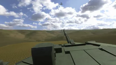 Konza Prarie - Long range tank combat and dogfights 7