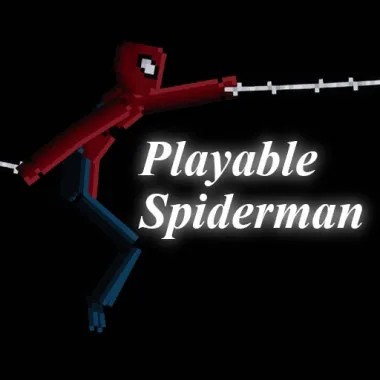 Playable Spiderman(Can do web-swinging)