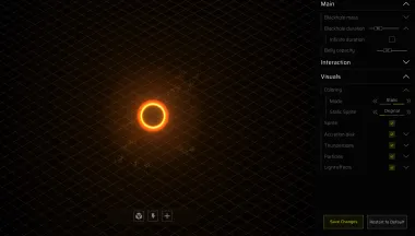 Volatile Blackholes 2